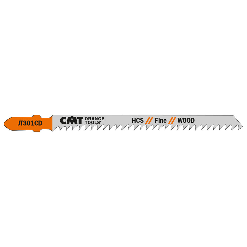 CMT Orange Tools JT301CD-5 Straight cuts on hard/softwood, plywood, laminates, plastics Hardware Hardware Tools Jig saw blades Woodworking Tools and accessories Ireland Maginn Machinery