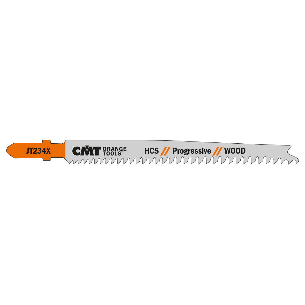 CMT Orange Tools JT234X-5 Straight cuts on hard/softwood, plywood, OSB, laminates Hardware Hardware Tools Jig saw blades Woodworking Tools and accessories Ireland Maginn Machinery