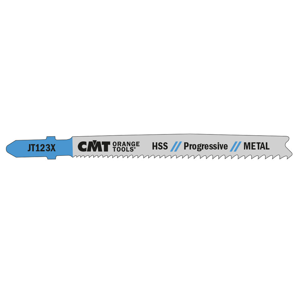 CMT Orange Tools JT123X-5 Straight cuts on pipes, profiles in plastic and aluminium Hardware Hardware Tools Jig saw blades Woodworking Tools and accessories Ireland Maginn Machinery