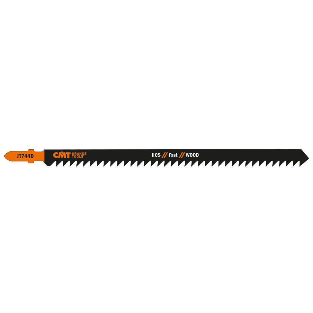 CMT Orange Tools JT744D-3 Very fast cuts, straight and coarse on thick construction timber, hard/softwood and sandwich material. Hardware Hardware Tools Jig saw blades Woodworking Tools and accessories Ireland Maginn Machinery