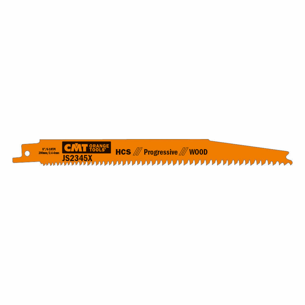 CMT Orange Tools JS2345X-5 Jig Saw blades for wood, MDF, plywood, plastic Hardware Hardware Tools Sabre - Reciprocating saw blades Woodworking Tools and accessories Ireland Maginn Machinery