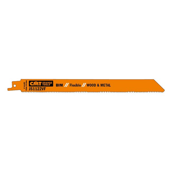 CMT Orange Tools JS1122VF-5 Sabre saw for sheet metal, aluminium profiles, glass fiber Hardware Hardware Tools Sabre - Reciprocating saw blades Woodworking Tools and accessories Ireland Maginn Machinery