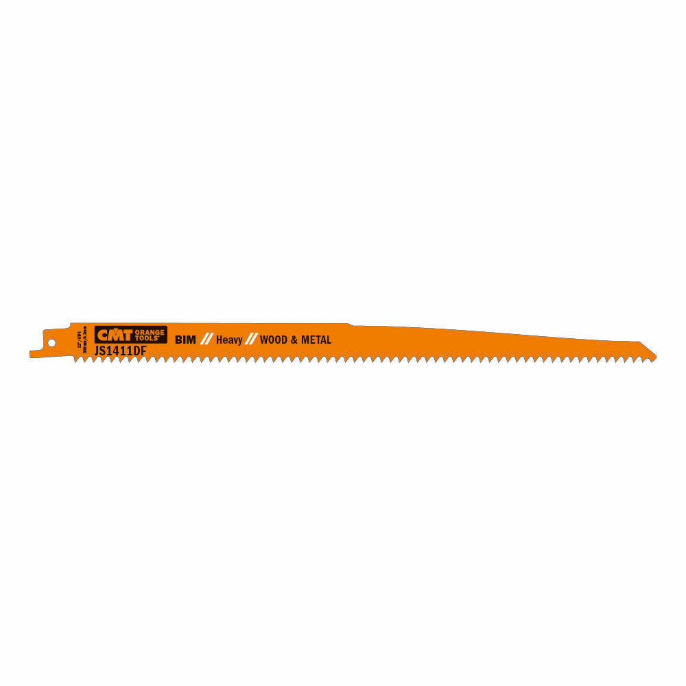 CMT Orange Tools JS1411DF-5 Cuts wood with nails/metal, chipboard, glass fiber reinforced plastic/epoxy Hardware Hardware Tools Sabre - Reciprocating saw blades Woodworking Tools and accessories Ireland Maginn Machinery