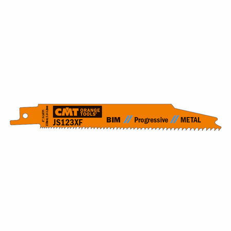 CMT Orange Tools JS123XF-5 For cutting thin to thick sheet metal, thin to thick profiles Hardware Hardware Tools Sabre - Reciprocating saw blades Woodworking Tools and accessories Ireland Maginn Machinery