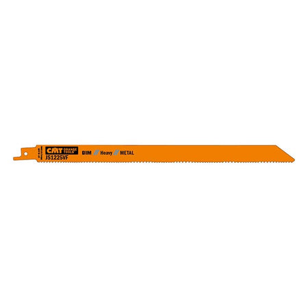 CMT Orange Tools JS1225VF-5 Sabre blade for thick sheet metal, pipes and profiles Hardware Hardware Tools Sabre - Reciprocating saw blades Woodworking Tools and accessories Ireland Maginn Machinery