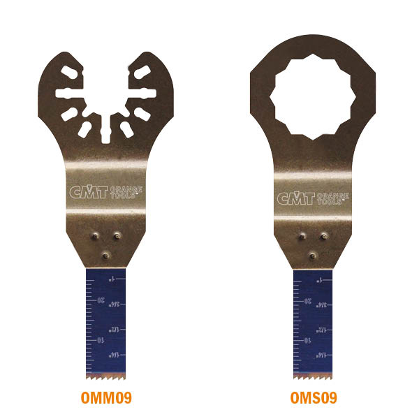 CMT Orange Tools OMM09-X50 10mm Plunge and Flush-Cut for Wood and Metal Hardware Hardware Tools Accessories for multi-cutter tools Woodworking Tools and accessories Ireland Maginn Machinery