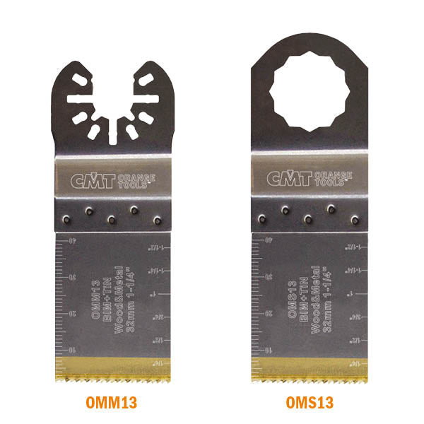 CMT Orange Tools OMM13-X1 32mm Plunge and Flush-Cut for Wood and Metal Hardware Hardware Tools Accessories for multi-cutter tools Woodworking Tools and accessories Ireland Maginn Machinery