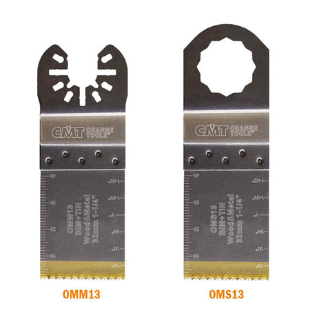 CMT Orange Tools OMM13-X50 32mm Plunge and Flush-Cut for Wood and Metal Hardware Hardware Tools Accessories for multi-cutter tools Woodworking Tools and accessories Ireland Maginn Machinery