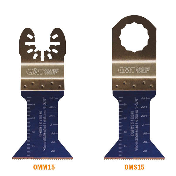 CMT Orange Tools OMM15-X1 45mm Plunge and Flush-Cut for Wood and Metal Hardware Hardware Tools Accessories for multi-cutter tools Woodworking Tools and accessories Ireland Maginn Machinery