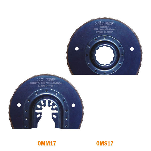 CMT Orange Tools OMM17-X1 87mm Radial Saw blade for Wood and Metal Hardware Hardware Tools Accessories for multi-cutter tools Woodworking Tools and accessories Ireland Maginn Machinery