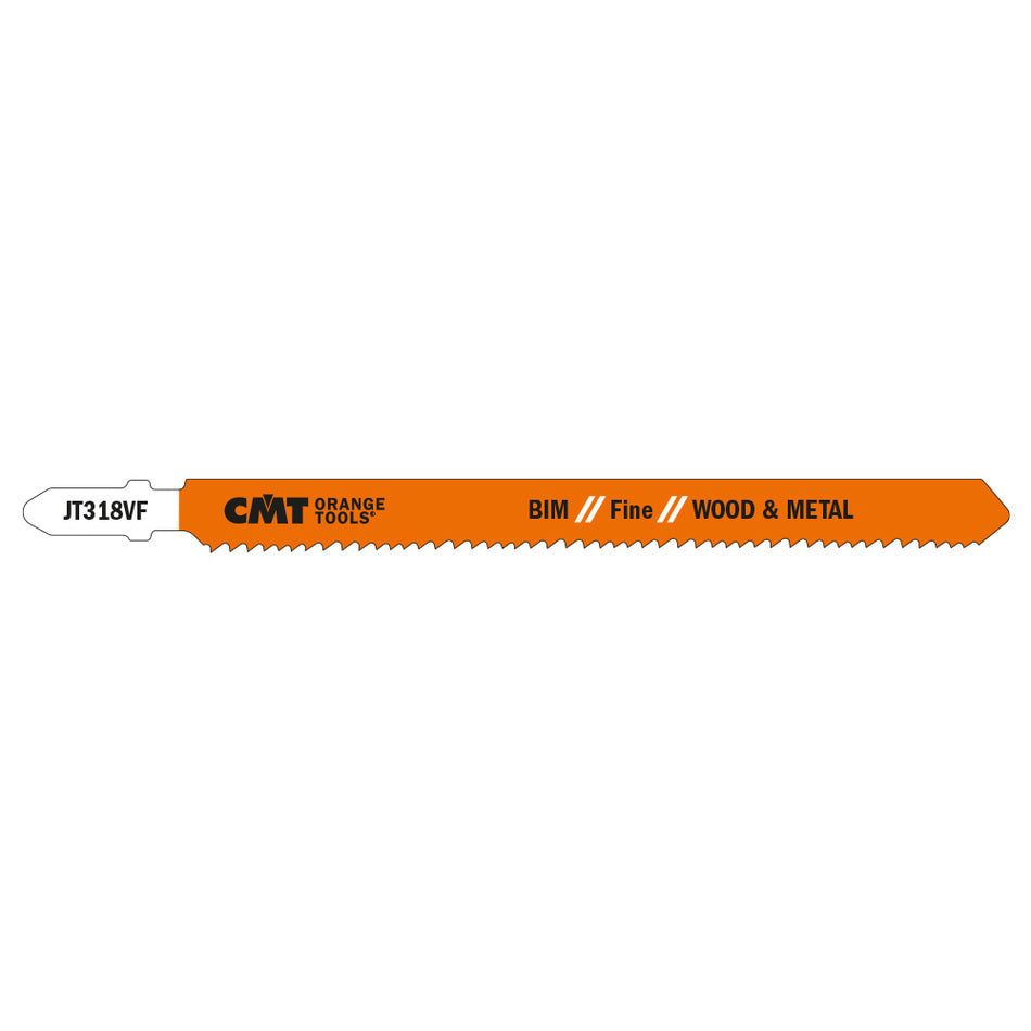 CMT Orange Tools JT318VF-5 Straight cuts on wood with nails/metal, chipboard and laminate Hardware Hardware Tools Jig saw blades Woodworking Tools and accessories Ireland Maginn Machinery