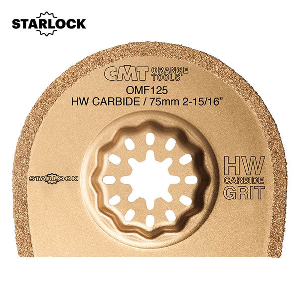 CMT Orange Tools OMF125-X1 75mm (2-15/16") Carbide Grit Radial Saw Blade, Segmented Hardware Hardware Tools Accessories for multi-cutter tools Woodworking Tools and accessories Ireland Maginn Machinery