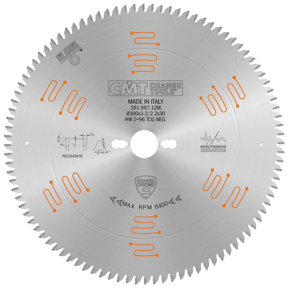 CMT Orange Tools 281.681.10M Laminated and chipboard circular saw blades Industrial Industrial Tools Industrial circular saw blades Woodworking Tools and accessories Ireland Maginn Machinery