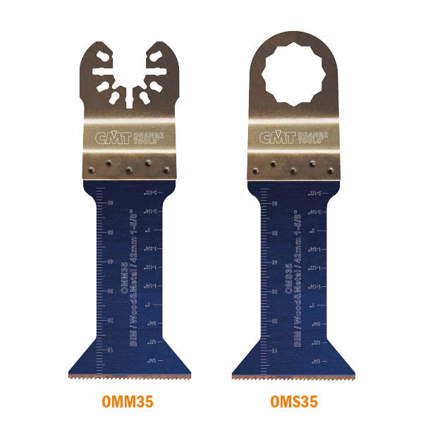 CMT Orange Tools OMM35-X5 42mm Plunge and Flush-Cut for Wood and Metal Hardware Hardware Tools Accessories for multi-cutter tools Woodworking Tools and accessories Ireland Maginn Machinery