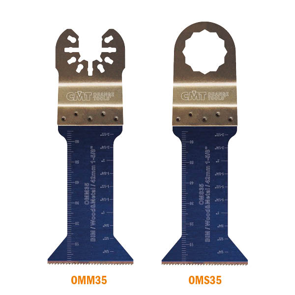 CMT Orange Tools OMM35-X50 42mm Plunge and Flush-Cut for Wood and Metal Hardware Hardware Tools Accessories for multi-cutter tools Woodworking Tools and accessories Ireland Maginn Machinery