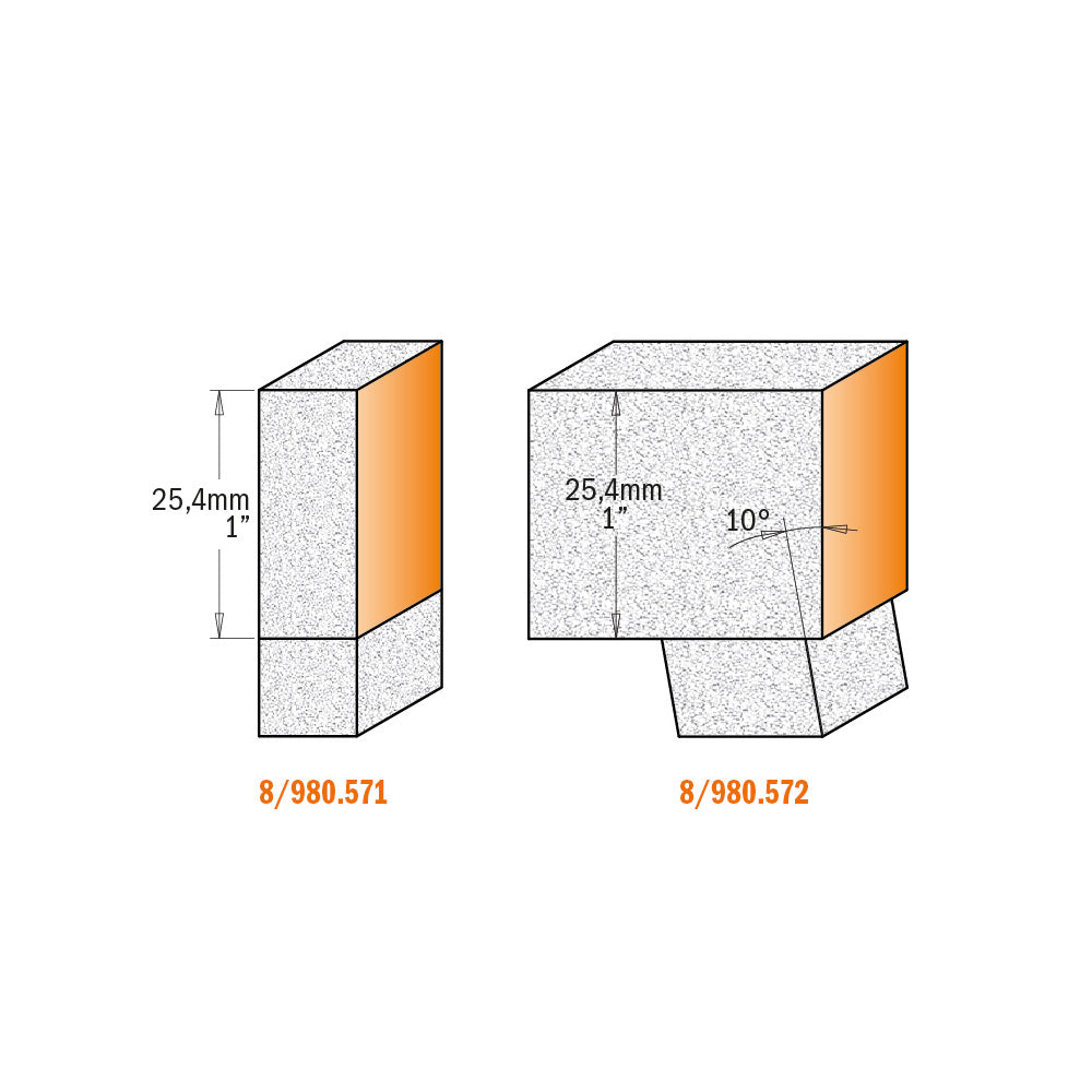 CMT Orange Tools 880.571.11 Solid surface sink and trim bits with bearing industrial industrial Tools Industrial router bits Woodworking Tools and accessories Ireland Maginn Machinery 04