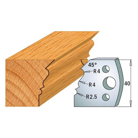 CMT Orange Tools 690.107 Profile knives 690.107 Limiters 691.107 industrial industrial Tools Cutter heads & knives Woodworking Tools and accessories Ireland Maginn Machinery