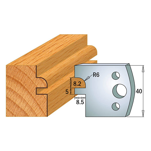 CMT Orange Tools 690.134 Profile knives 690.134 Limiters 691.134 industrial industrial Tools Cutter heads & knives Woodworking Tools and accessories Ireland Maginn Machinery