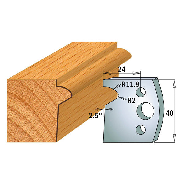 CMT Orange Tools 690.135 Profile knives 690.135 Limiters 691.135 industrial industrial Tools Cutter heads & knives Woodworking Tools and accessories Ireland Maginn Machinery