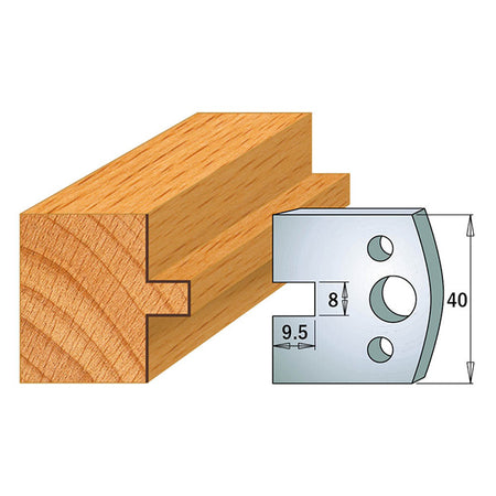 CMT Orange Tools 690.095 Profile knives 690.095 Limiters 691.095 industrial industrial Tools Cutter heads & knives Woodworking Tools and accessories Ireland Maginn Machinery