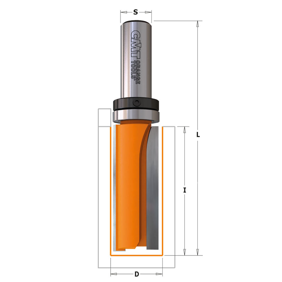 CMT Orange Tools 812.127.11B Pattern router bits, long series industrial industrial Tools Industrial router bits Woodworking Tools and accessories Ireland Maginn Machinery 02
