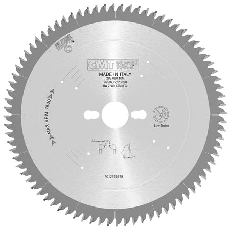 CMT Orange Tools 283.064.09M Ultra Fine Finishing Saw Blade Industrial Industrial Tools Industrial circular saw blades Woodworking Tools and accessories Ireland Maginn Machinery