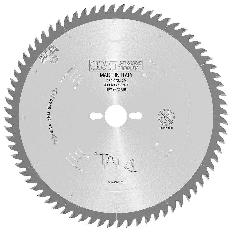 CMT Orange Tools 285.060.10M Industrial rip & crosscut circular saw blades Industrial Industrial Tools Industrial circular saw blades Woodworking Tools and accessories Ireland Maginn Machinery