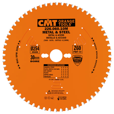 CMT Orange Tools 226.060.10M Industrial dry cutter circular saw blades Industrial Industrial Tools Industrial circular saw blades Woodworking Tools and accessories Ireland Maginn Machinery