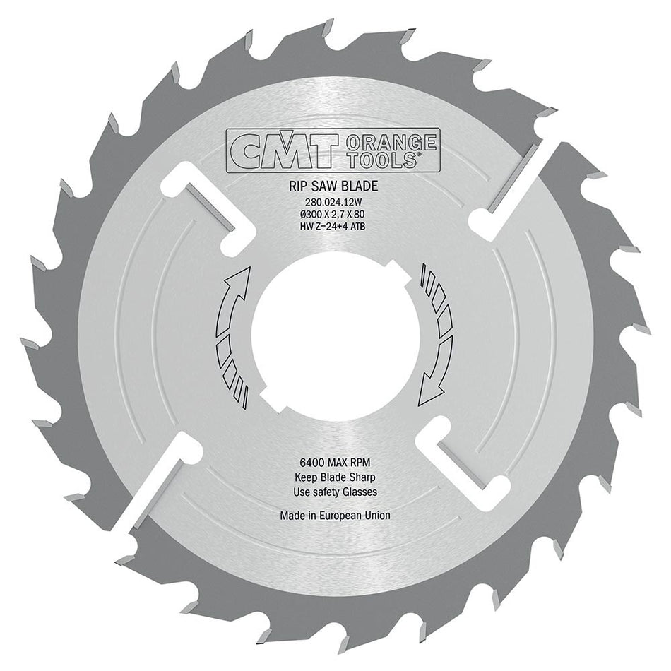 CMT Orange Tools 280.020.10V Multi-Rip with Rakers - Thin Kerf Industrial Industrial Tools Industrial circular saw blades Woodworking Tools and accessories Ireland Maginn Machinery