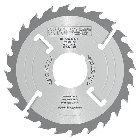 CMT Orange Tools 280.021.07S Multi-Rip with Rakers - Thin Kerf Industrial Industrial Tools Industrial circular saw blades Woodworking Tools and accessories Ireland Maginn Machinery