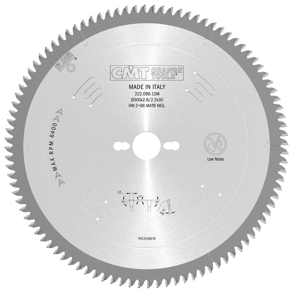 CMT Orange Tools 222.080.10M Industrial PVC & plexiglass circular saw blades Industrial Industrial Tools Industrial circular saw blades Woodworking Tools and accessories Ireland Maginn Machinery