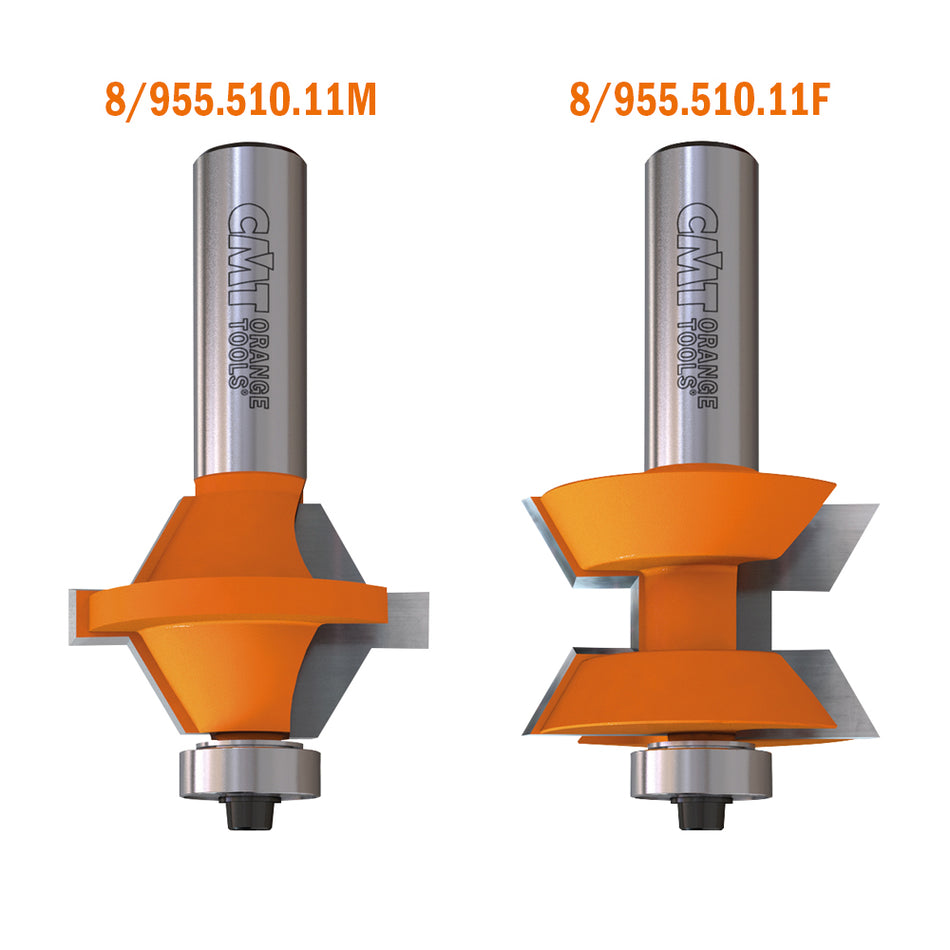 CMT Orange Tools 855.510.11 Edge banding router bit sets industrial industrial Tools Industrial router bits Woodworking Tools and accessories Ireland Maginn Machinery