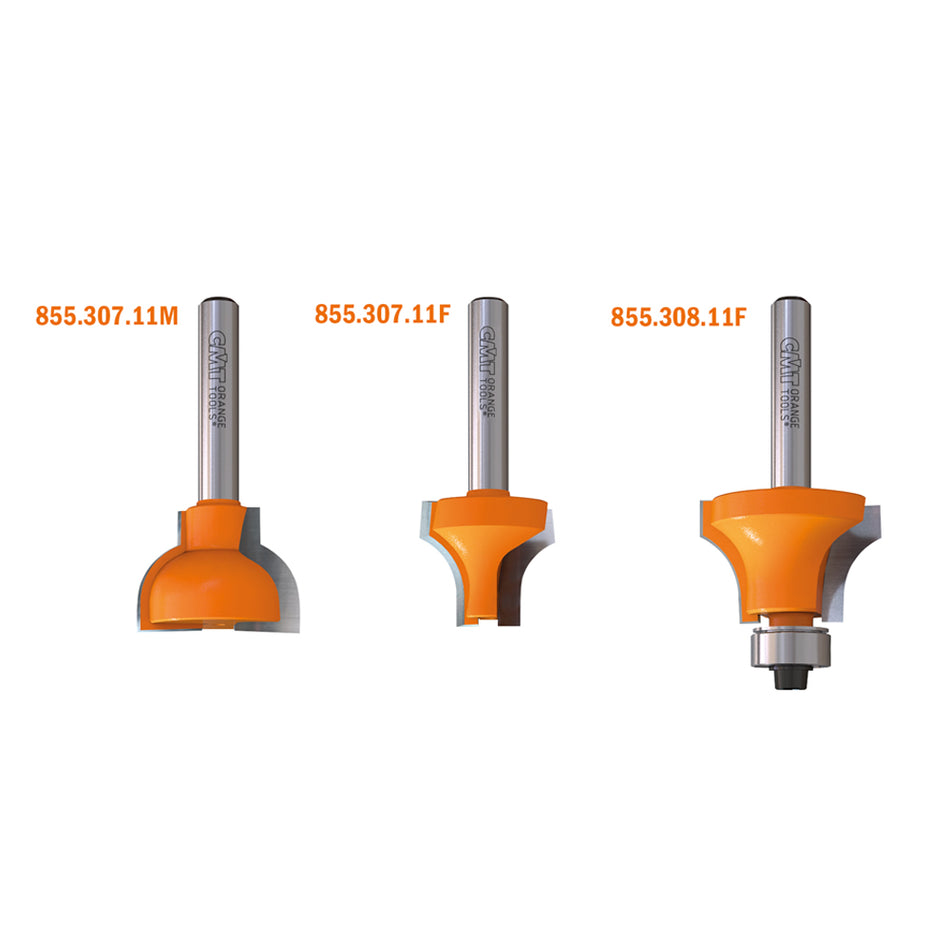 CMT Orange Tools 855.307.11F Ovolo sash router bits industrial industrial Tools Industrial router bits Woodworking Tools and accessories Ireland Maginn Machinery