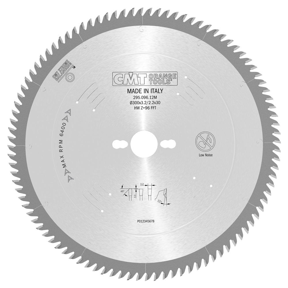 CMT Orange Tools 295.108.14M XTreme Laminated and Chipboard - Long life sharpening- POSITIVE Industrial Industrial Tools Industrial circular saw blades Woodworking Tools and accessories Ireland Maginn Machinery