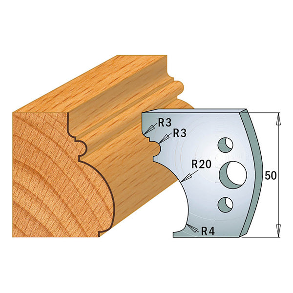 CMT Orange Tools 691.501 Profile knives 690.501 Limiters 691.501 industrial industrial Tools Cutter heads & knives Woodworking Tools and accessories Ireland Maginn Machinery