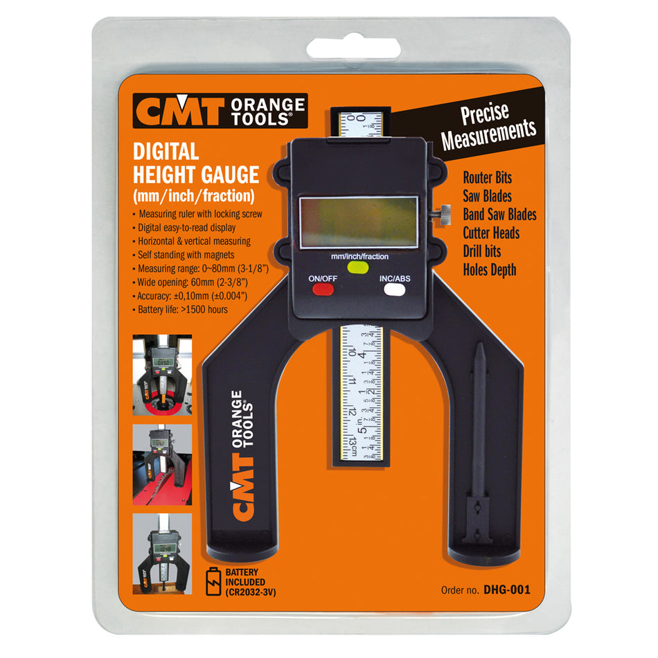 CMT Orange Tools DHG-001 Digital Height Gauge Hardware Hardware Tools Systems and accessories Woodworking Tools and accessories Ireland Maginn Machinery 02