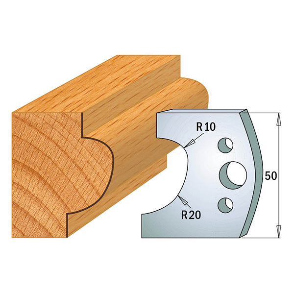 CMT Orange Tools 690.504 Profile knives 690.504 Limiters 691.504 industrial industrial Tools Cutter heads & knives Woodworking Tools and accessories Ireland Maginn Machinery