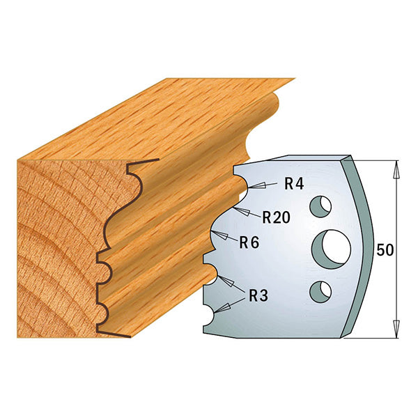 CMT Orange Tools 690.513 Profile knives 690.513 Limiters 691.513 industrial industrial Tools Cutter heads & knives Woodworking Tools and accessories Ireland Maginn Machinery