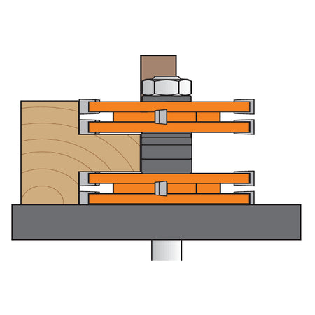 CMT Orange Tools 800.527.11 Entry & interior door router bit sets industrial industrial Tools Router bit sets Woodworking Tools and accessories Ireland Maginn Machinery 02