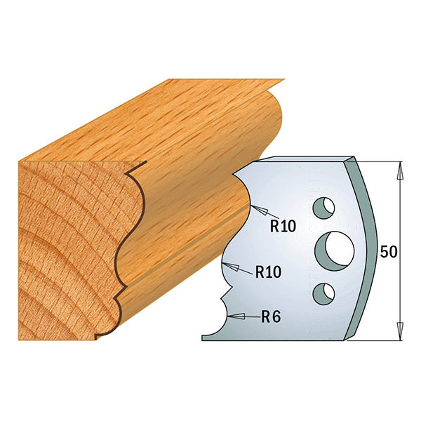 CMT Orange Tools 690.506 Profile knives 690.506 Limiters 691.506 industrial industrial Tools Cutter heads & knives Woodworking Tools and accessories Ireland Maginn Machinery