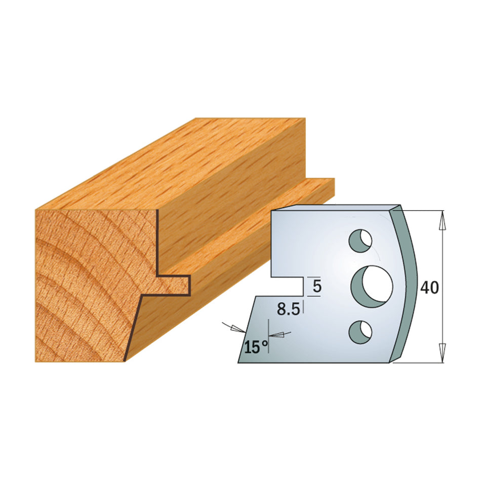 CMT Orange Tools 690.085 Profile knives 690.085 Limiters 691.085 industrial industrial Tools Cutter heads & knives Woodworking Tools and accessories Ireland Maginn Machinery