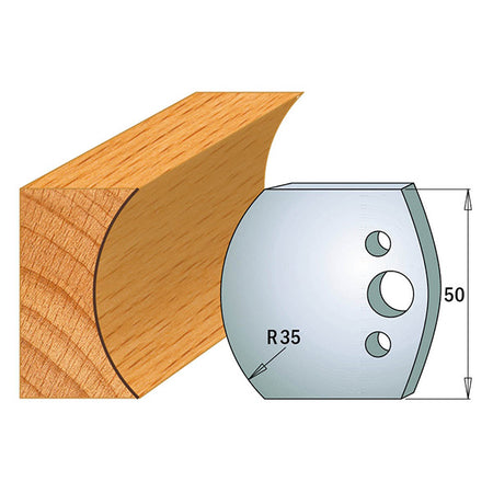 CMT Orange Tools 690.545 Profile knives 690.545 Limiters 691.545 industrial industrial Tools Cutter heads & knives Woodworking Tools and accessories Ireland Maginn Machinery