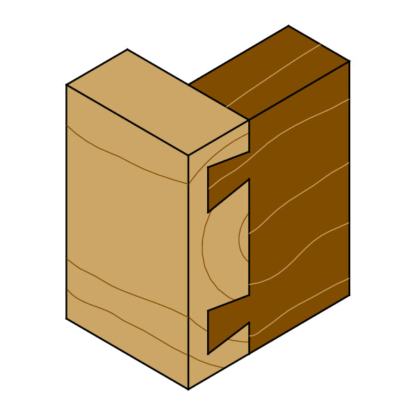 CMT Orange Tools 818.093.11 Dovetail router bits industrial industrial Tools Industrial router bits Woodworking Tools and accessories Ireland Maginn Machinery 04