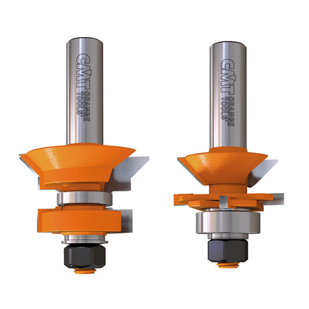 CMT Orange Tools 855.506.11 V-Tongue & groove router bit set industrial industrial Tools Industrial router bits Woodworking Tools and accessories Ireland Maginn Machinery 09