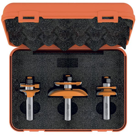 CMT Orange Tools 800.518.11 The raised panel sets with backcutter industrial industrial Tools Router bit sets Woodworking Tools and accessories Ireland Maginn Machinery