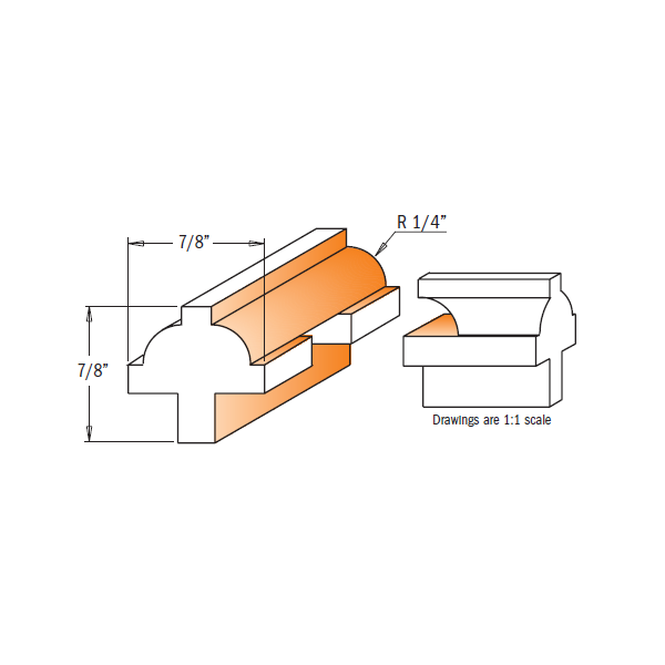 CMT Orange Tools 800.525.11 3 piece divided light door sets industrial industrial Tools Router bit sets Woodworking Tools and accessories Ireland Maginn Machinery 05