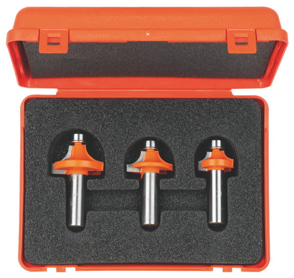 CMT Orange Tools 838.001.11 3 piece roundover router bit sets industrial industrial Tools Router bit sets Woodworking Tools and accessories Ireland Maginn Machinery