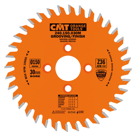 CMT Orange Tools 240.150.060M Industrial grooving/finish circular saw blades Industrial Industrial Tools Industrial circular saw blades Woodworking Tools and accessories Ireland Maginn Machinery