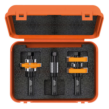 CMT Orange Tools 800.625.11 Adjustable tongue & groove bit sets for mission style cabinet doors industrial industrial Tools Router bit sets Woodworking Tools and accessories Ireland Maginn Machinery