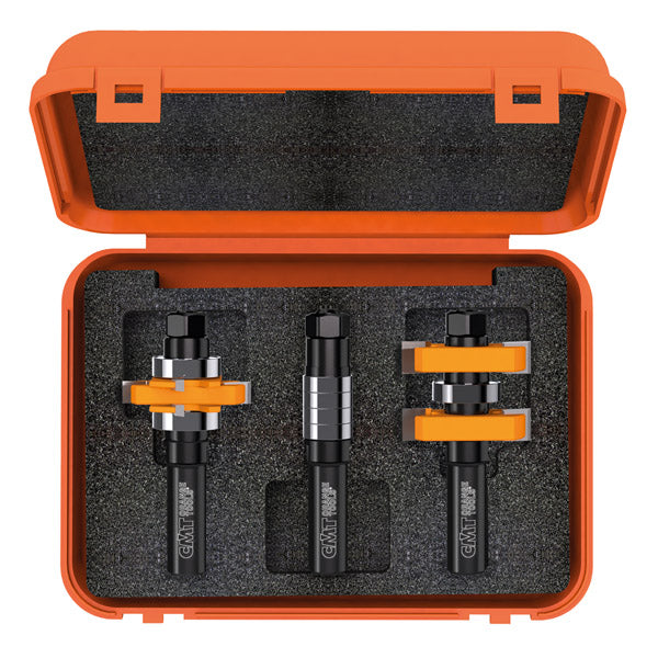 CMT Orange Tools 900.625.11 Adjustable tongue & groove bit sets for mission style cabinet doors industrial industrial Tools Router bit sets Woodworking Tools and accessories Ireland Maginn Machinery